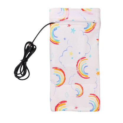 USB Milk Water Warmer Baby Nursing Bottle Heater Newborn Infant Portable Bottle Feeding Warmers Travel Stroller Insulated Bag