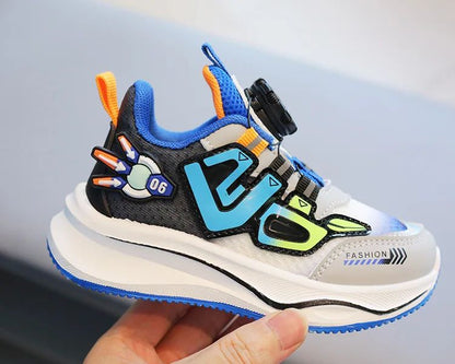 2025 Kids Breathable Mesh Sneakers | Non-Slip Soft Sole Outdoor Running Shoes for Boys Girls,