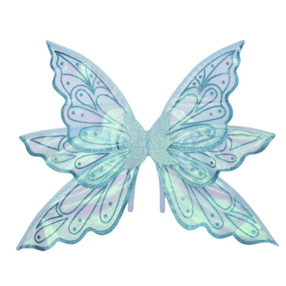 1PC Adults Fairy Wings Girls Sparkling Angel Wings Butterfly Costume Wings Halloween Costume Dress up Party Favor Christmas Gift