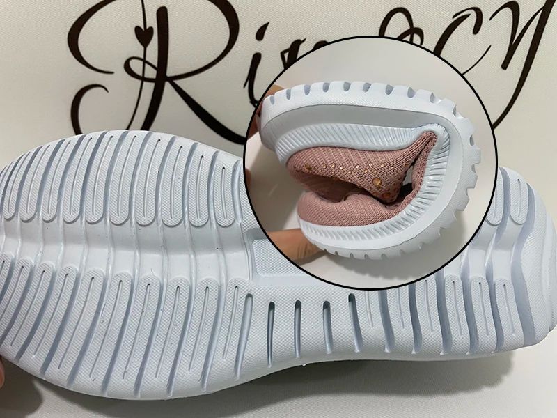 2024 New Crystal Breathable Mesh Sneaker Shoes for Women Comfortable Soft Bottom Flats Plus Size 43 Non Slip Casual Shoes Woman