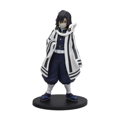 Boneco de 15cm Anime Demon Slayer Nezuko Tanjirou Zenitsu Inosuke Kyoujurou Shinobu Giyuu Qposket, Brinquedo Infantil, Presente de Natal