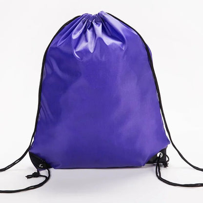 Mochila Dobrável Esportiva para Viagem ao Ar Livre Bolsa Portátil Impermeável para Natação Praia Acampamento Mochila de Cordão Bolsas de Nylon Diárias