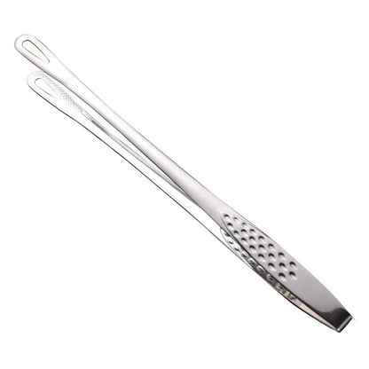JJYY 304 Stainless Steel Food Tongs Long Handle Non-Slip Barbecue Tongs Steak Tongs Kitchen Cooking Tools kitchen accessories