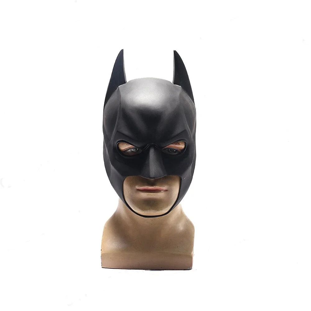 Mask for Men Anime Bat Mask Headgear Latex Material Cosplay Headgear Halloween Night Dance Party Adult Masquerade Mask Latex