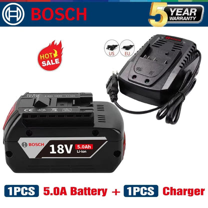?Bateria de Lítio Bosch Professional 18V original para Ferramenta Elétrica Recarregável Bosch BAT609 BAT609G BAT618 BAT618G?