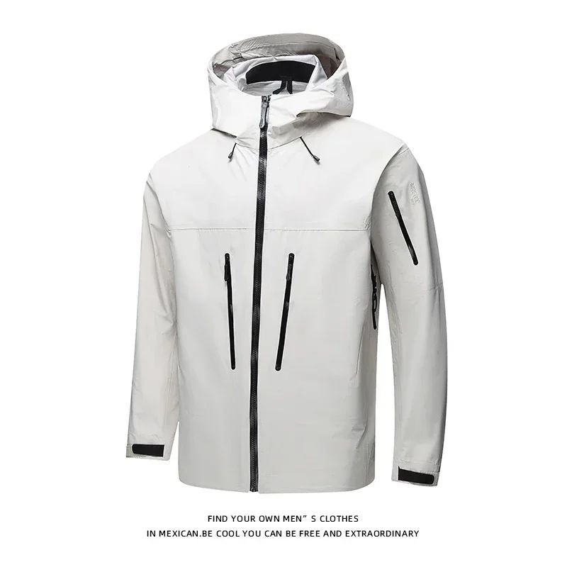 Arc Duricrust Rain-proof Jackets Mens Womens High Quality Camping Coat Outdoor Waterproof Windbreaker Hiking Mountain Clothes