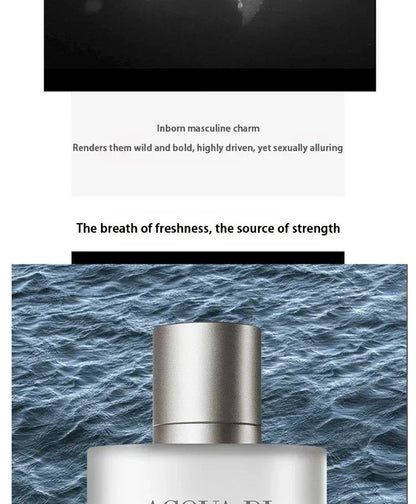 Men's Perfume 100ml, Long-lasting Freshness, Awakens Your Daily Charm | Essential for Commuting, Business, and Social Dating