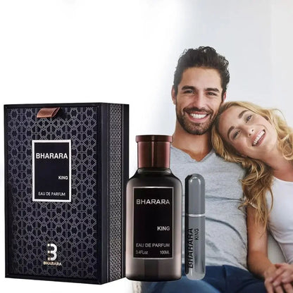 100ML Bharara King Eau De Parfum For Men 3.4 Oz Eau De Parfum Spray New In Packaging Sealed High-end Gift Box Perfume