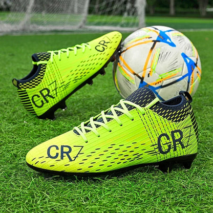 New Men Soccer Shoes Unisex Drop Shipping Football Boots Breathable Sports Cleats Professional Outdoor Ultralight Non-slip