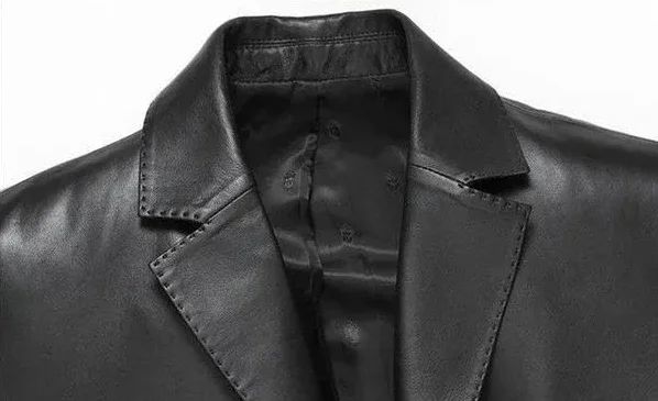 Thin Men's Suit Jackets Coat Short Cropped Male Blazer Leather Slim Fit Premium Simple Breasted New In Fashionable Elegant
