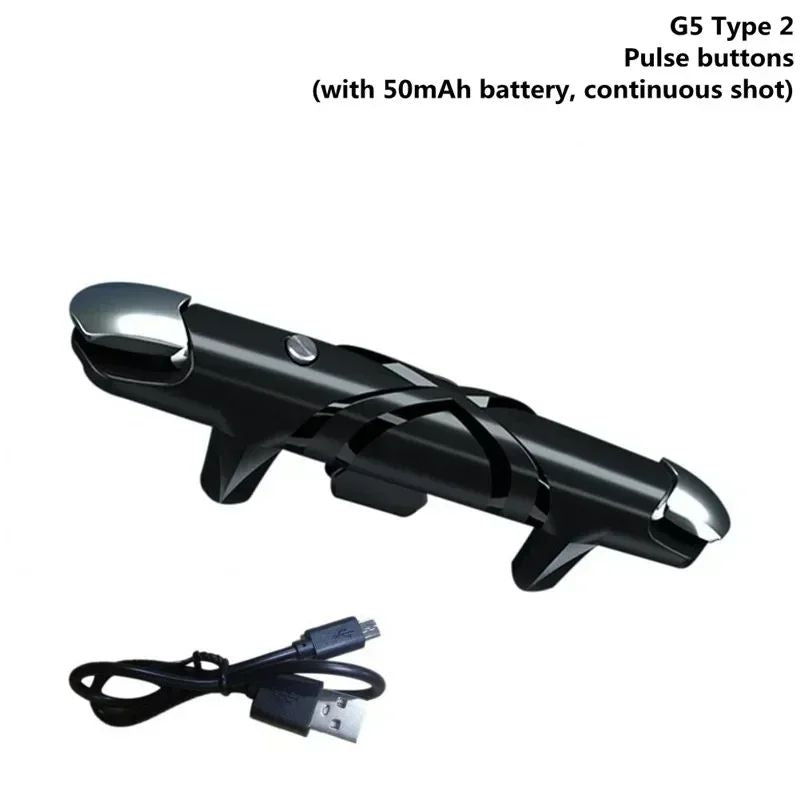 G5 Mobile Game Controller for PUBG Gaming Trigger Shooter Aim Fire ABS Key Button Gamepad Joystick for IPhone Android Smartphone