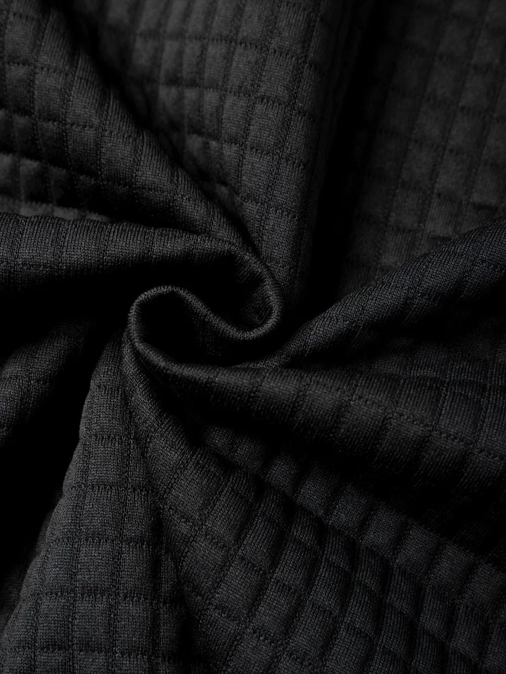 Autumn Knitted Jacquard Grid Polo Pullover Men Solid Color Casual Long Sleeved Sweatshirts Male Daily Warm Turtleneck Streetwear