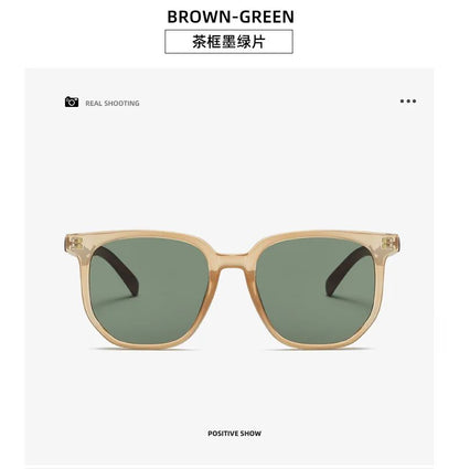 Retro Sunglasses For Men Fashion square Glasses Vintage Sun Glasses Women Luxury Wood Anti-Blu-Ray Lens Eyewear UV400