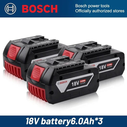 Bateria original 100% Bosch 18V, ferramenta elétrica sem fio, bateria de lítio, BAT609BAT610G BAT618BAT620BAT622GSR18V-LI?18V?6000mAh