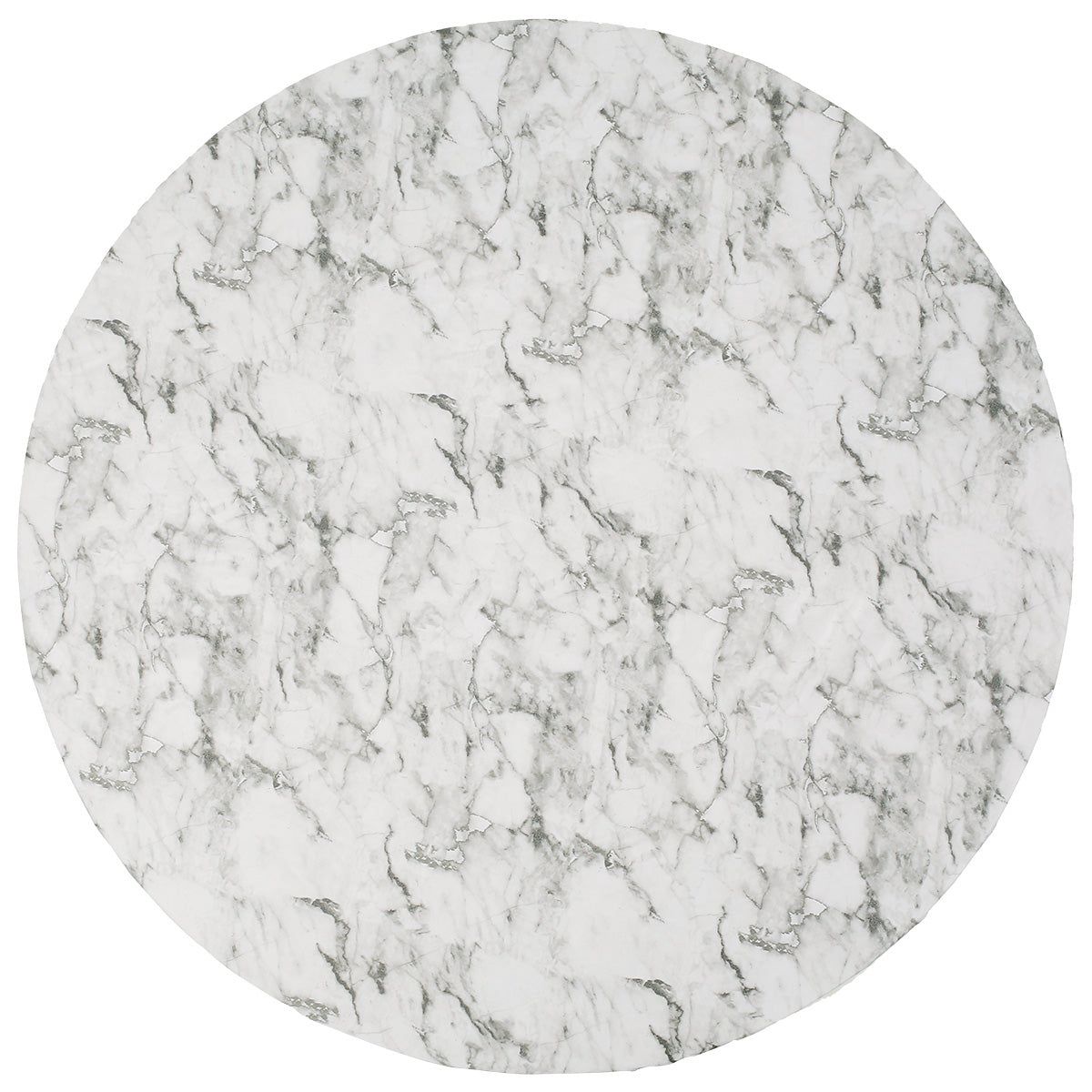 Waterproof Round Tablecloth Elastic Fixation Edged PVC Table Cover Flannel Backed Table Pad Oil-Proof for Dining Table Kitchen