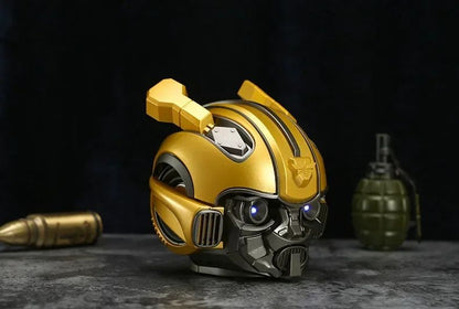 Alto-falantes Bluetooth Bumblebee Transformers Novo Desenho Animado Criativo Sem Fio Cartão Mini Externo Pequeno Acústica Megafone Echo Dot