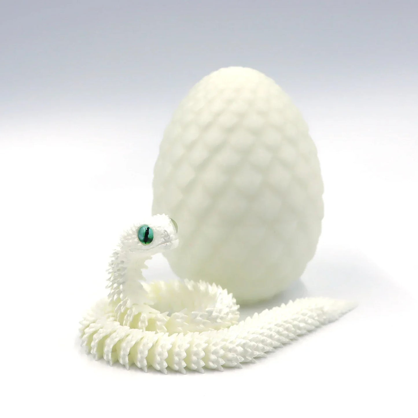 3D Print Cool Snake Dragon Egg Multi-joint Novel Easter Hot Sale Gifts Decompression Children's Toys Desktop Decorations Printed