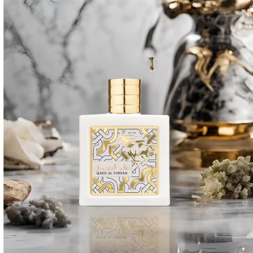 Lattafa Qaed Al Fursan Eau De Parfum Homme Spray for Unisex 100ml Original Arab Perfumes Lasting Charm Pheromones Perfume Makeup