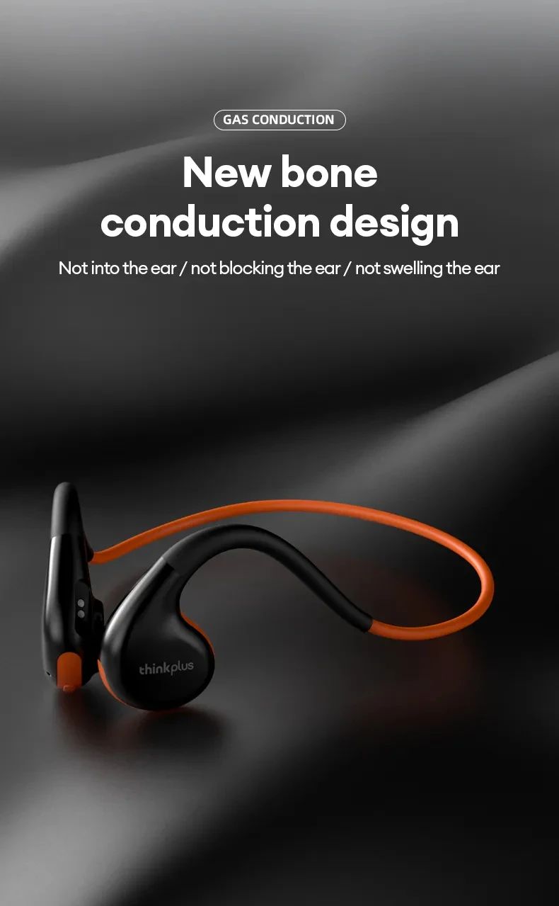 Original Lenovo X7 Air Conduction Headphone Wireless Bluetooth 5.3 Earphones Bone Conduction Sports Headset Outdoor EarHook Mic