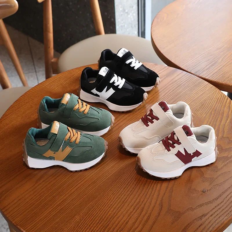 Children's Basketball Shoes Spring Autumn Versatile Running Shoes for Kids Boys Fashion Causal Girls School Sports Sneakers