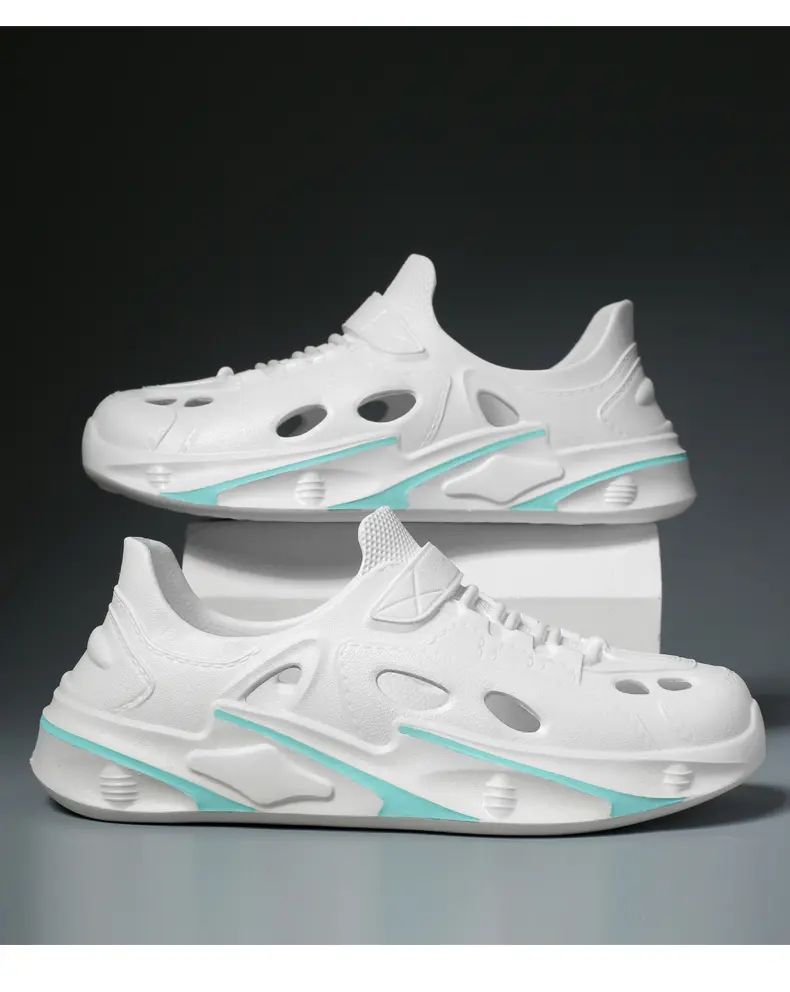 Summer Men's Outdoor Sandals Slippers Beach Comfortable Thick Soft Clogs Men Women Beach Sandals Male Casual Water Garden Shoes