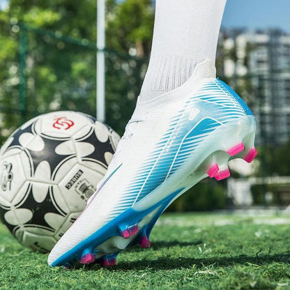 Men Professional Training Football Boots Ultralight Soccer Shoes Unisex Wholesale Women Breathable Drop Shipping Indoor Futsal