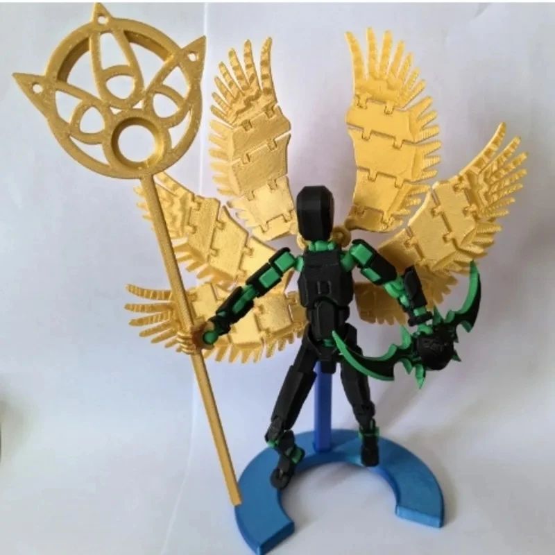 Titan 13 Boneco de Ação Multiarticulado Articulações Móveis Modelos de Personagens para Montar Impressão 3D Descompressão Boneco DIY