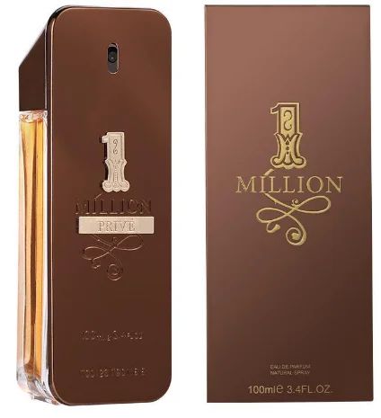 Perfume de Feromônio 100ml Rabanne 1 Million Privé, Feromônio Árabe Feminino, Atrai o Sexo Oposto, Colônia Masculina