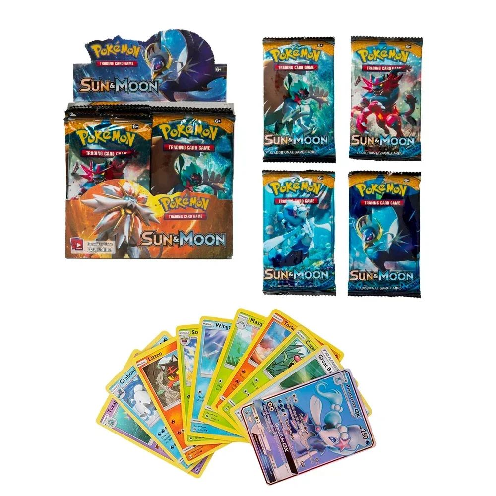 Divertido 360 Cartas Pokémon TCG Escarlate e Violeta Evoluções Prismáticas 151 Prism 36 Pacotes Caixa de Booster Pokémon Carta Colecionável
