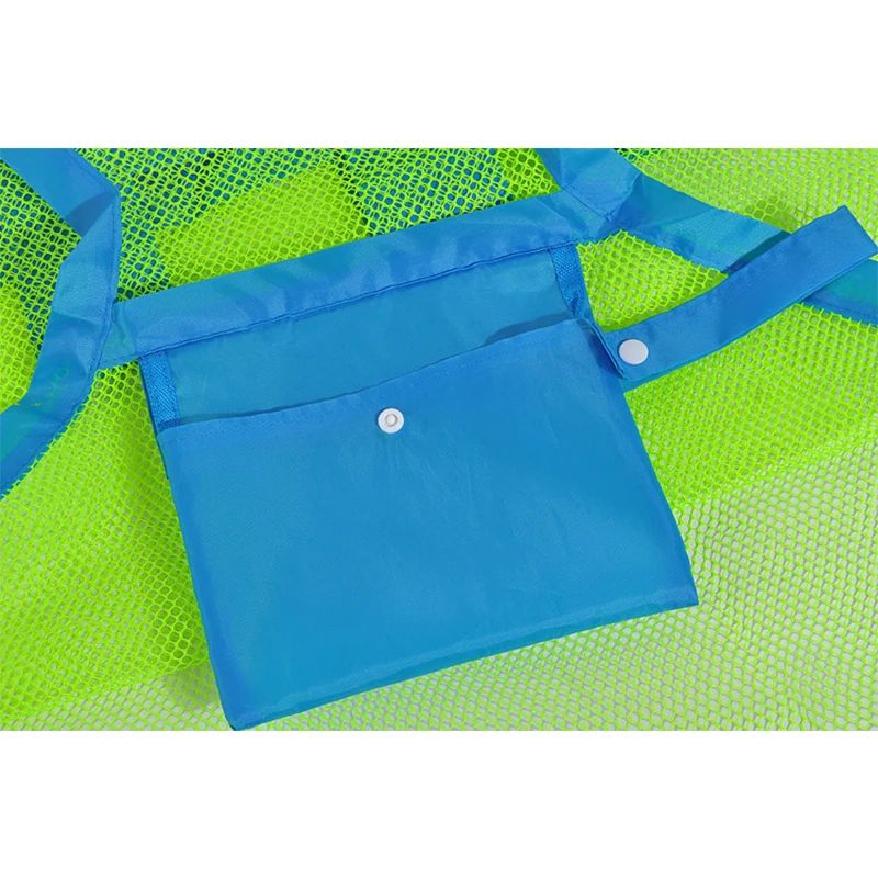 Children Sand Away Protable Mesh Bag Kids Bath Toys Storage Bags Swimming Large Beach Bag for Towels Women Cosmetic Makeup Bag