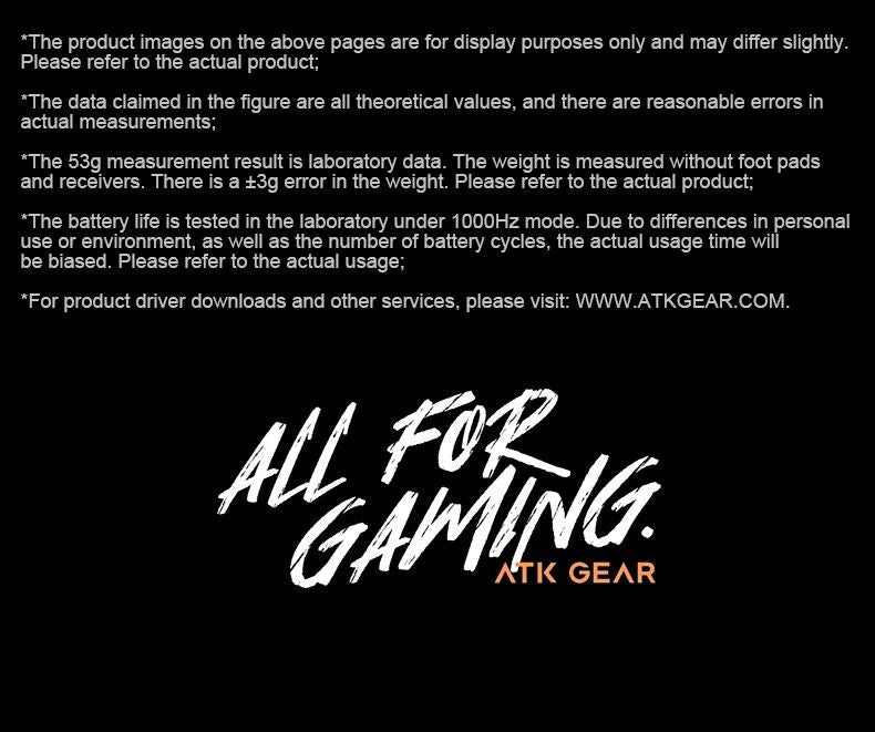 ATK Dragonfly A9 Ultra/A9 Plus Gaming Mouse Dual 8K Polling Tri Mode PAW3395/3950 Sensor Ergonomic  Esport PC Peripheral