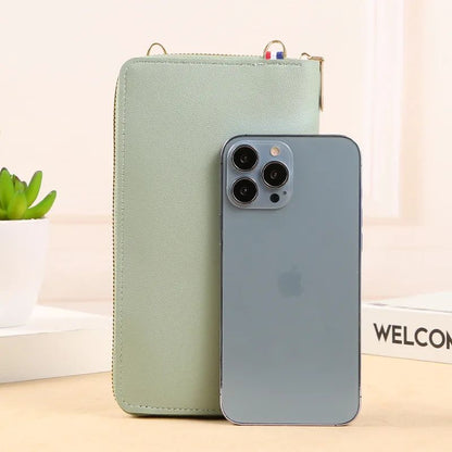 Women Crossbody Bags Touch Screen Cell Phone Purse 2023 Fashion Shoulder Bag Mobile Mini Wallet Card Holder Handbag for Female