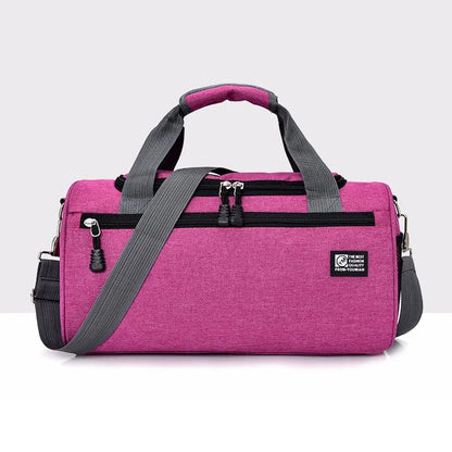 High Quality Women's Travel Bag Men's Outdoor Sports Luggage Handbag Weekend Trip Duffel Bag Female Shoulder Crossbody Bags Pack
