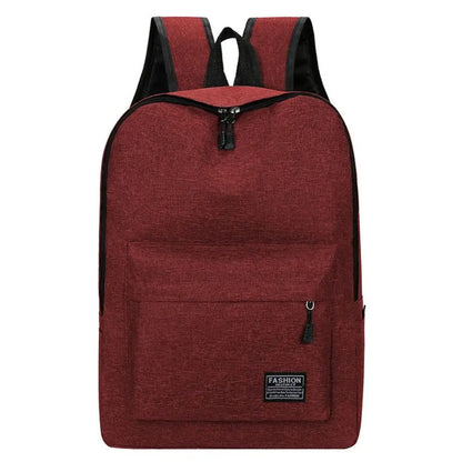 Mochila Masculina Casual Minimalista Versátil Mochila de Grande Capacidade Escolar para Estudantes Computador Bolsa de Viagem Mochila Unissex Lavável