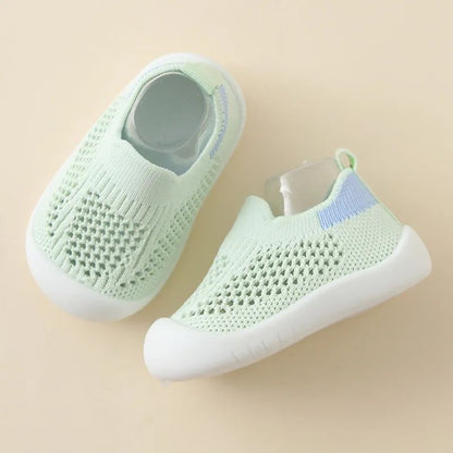 2024 Kids Shoes Casual Breathable Infant Baby Children Girls Boys Mesh Sneakers Soft Bottom Comfortable Non-Slip