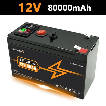 Atualize a bateria de lítio recarregável LiFePO4 12V 150Ah, até mais de 4000 ciclos, para pequenos UPS, energia solar, sonar de pesca, Power Wheels