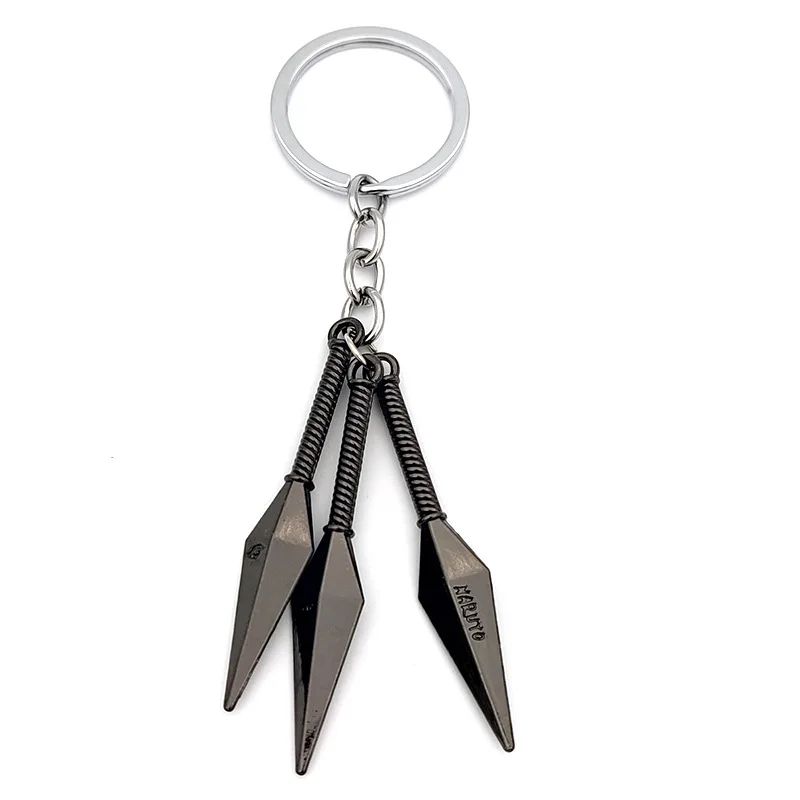 Anime Naruto Chaveiro Brinquedo Kunai Shuriken Konoha Ninja Carro Mochila Xiao Organização Nuvem Vermelha Chaveiro Acessórios Presente