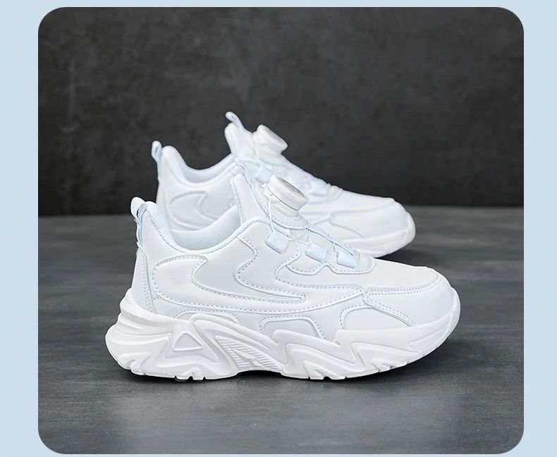2023 Kids Running Shoes Girls Sneakers Boys Casual Sneaker Child Autumn Trainers Kids White Shoes Children Sports Shoes for Boys