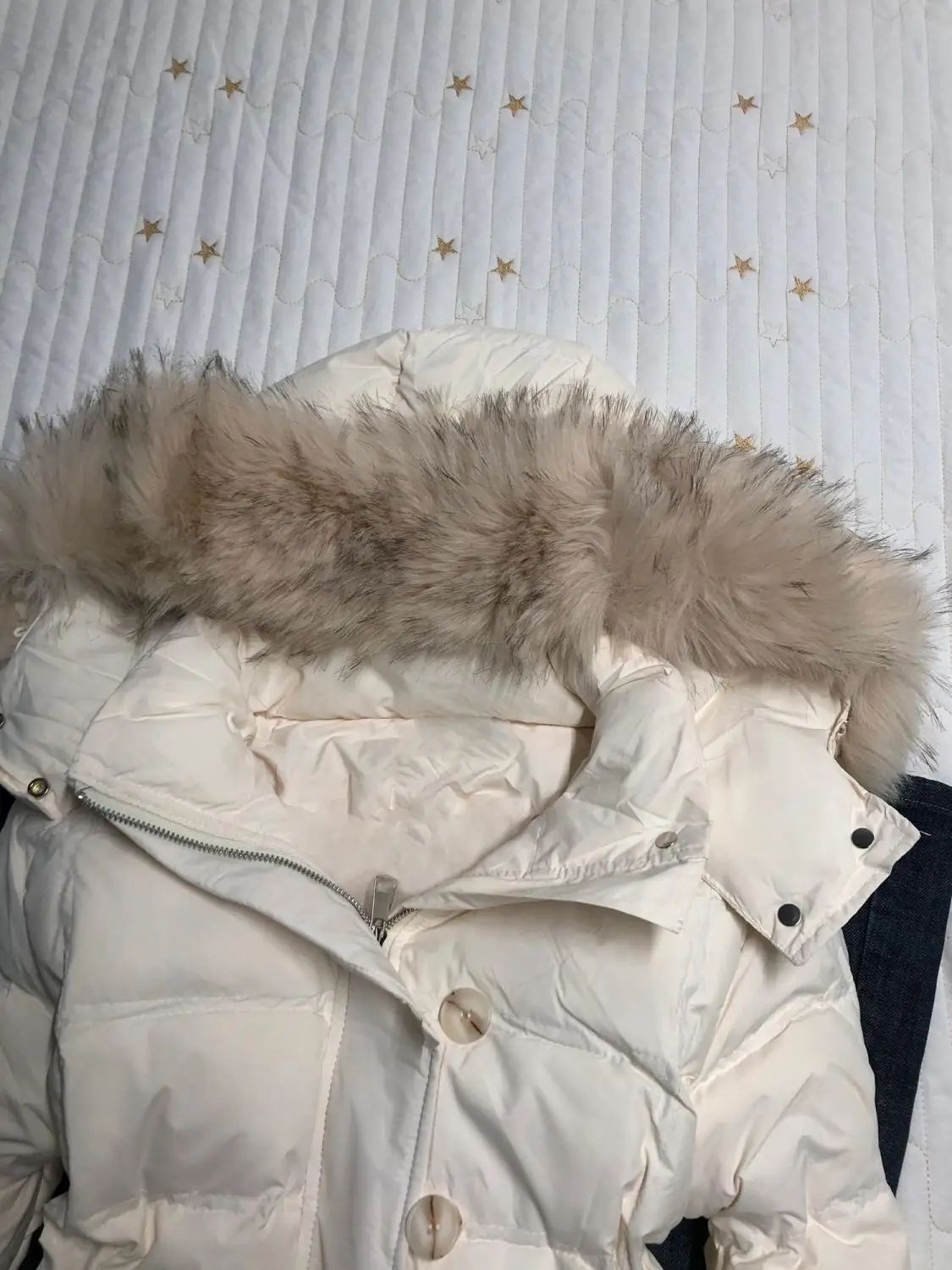 Fur Collar Women Winter Warm Jacket Hooded Thicken Single Breasted Long Sleeve New Zipper Hoodie Casual Female Coat Chic Outwear