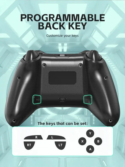 DATA FROG Turbo Programmable Wireless Pro Gamepad Compatible With Switch OLED LITE PC Android