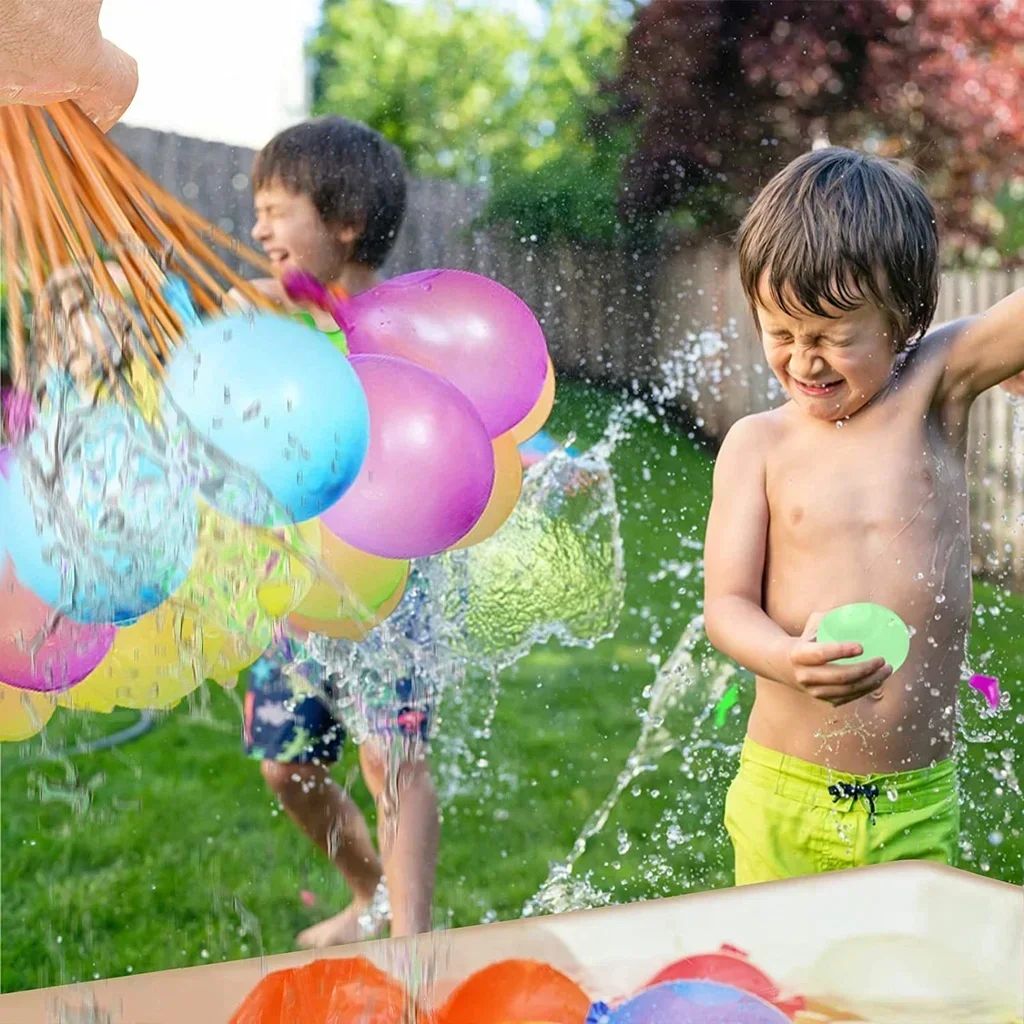 111/222/333Pcs Water Balloons Rapid Injection Funny Summer Outdoor Water Balloon Bombs For Kids and Adults Beach Water Fight Toy