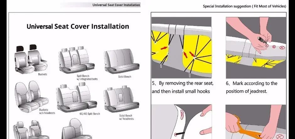 Capas de Assento de Carro em Couro PU Universal para a Maioria dos Carros, Compatíveis com Airbag, Acessórios de Interior de Carro, Almofada de Capa Dianteira/Traseira/Conjunto Completo