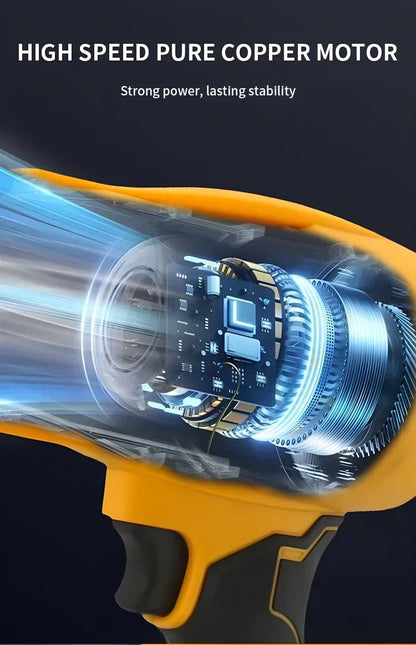 Soprador sem fio DeWalt 30000RPM Turbina elétrica Aspirador de pó doméstico Remoção de poeira portátil recarregável Ferramentas elétricas 20V