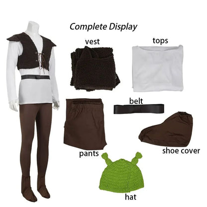 Monster Shrek cosplay costume Shrek cosplay Halloween cosplay costume