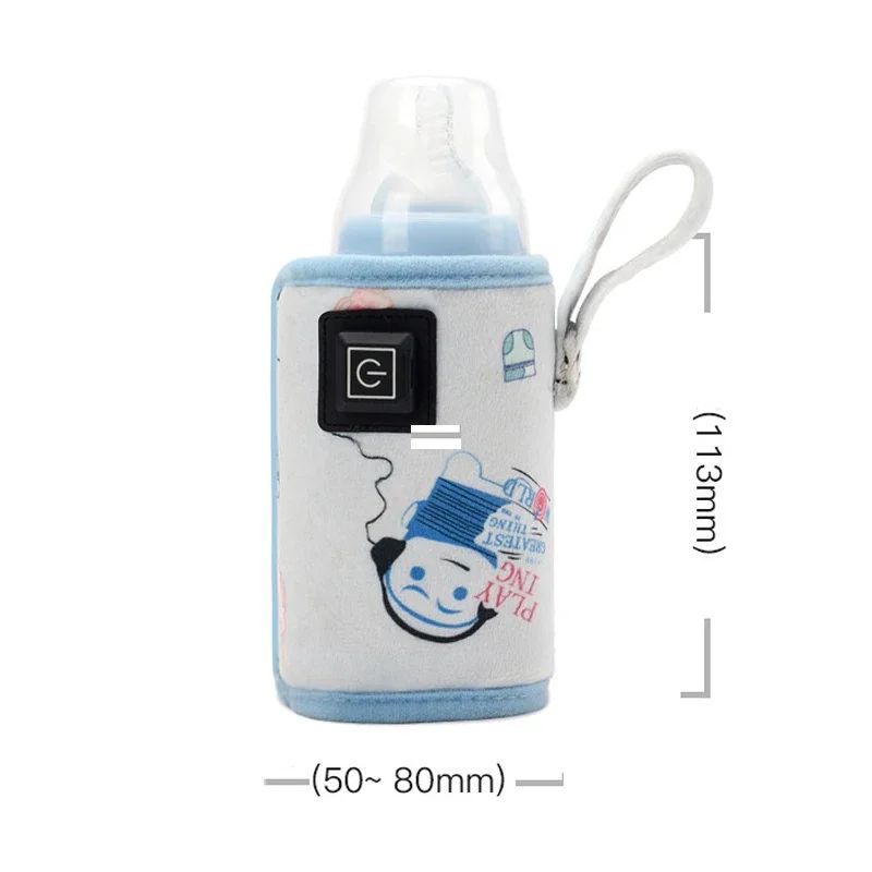 Baby Nursing Bottle Heater Supplies USB Milk Water Warmer Travel Stroller Insulated Bag for Outdoor botella de agua para niños
