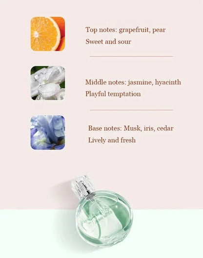 Perfume Feminino de Marca 100ml Perfume Clássico Leve Aroma Floral Fragrância Romântica Longa Duração Spray Corporal Charmoso