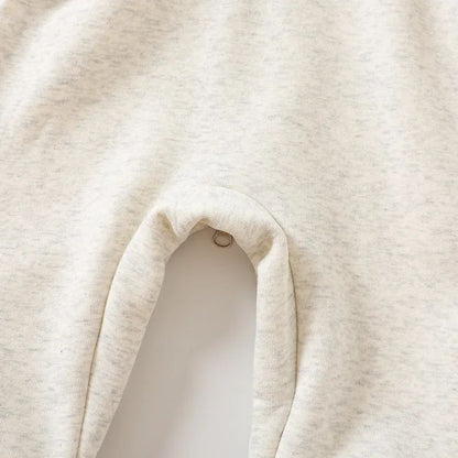 2024 Macacões de Bebê Outono Inverno Forro Grosso Macacões Meninos Forro de Pelúcia Roupas Infantis Roupa de Menino