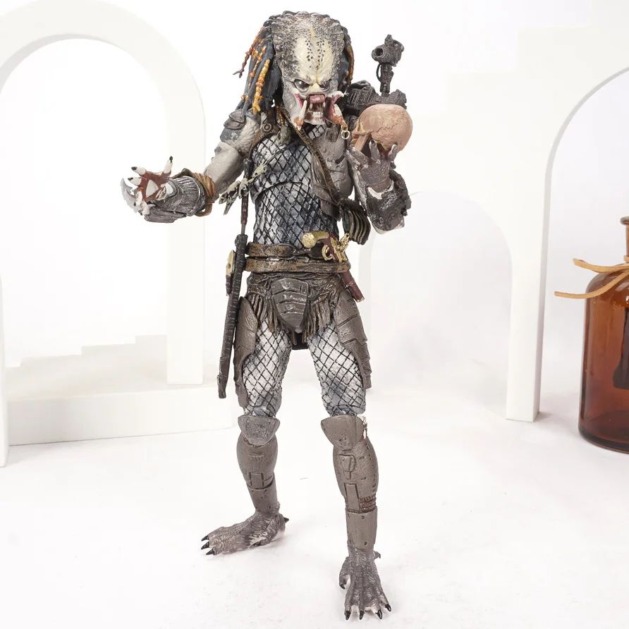Filme Clássico NECA Ultimate Series Predador 7" Caçador da Selva vs Ovos Alienígenas PVC Boneco Articulado Colecionável