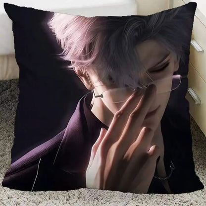 Game Love and Deepspace Sylus Pillow and Pillowcase Double Sided Pattern Throw Pillows 40x40cm