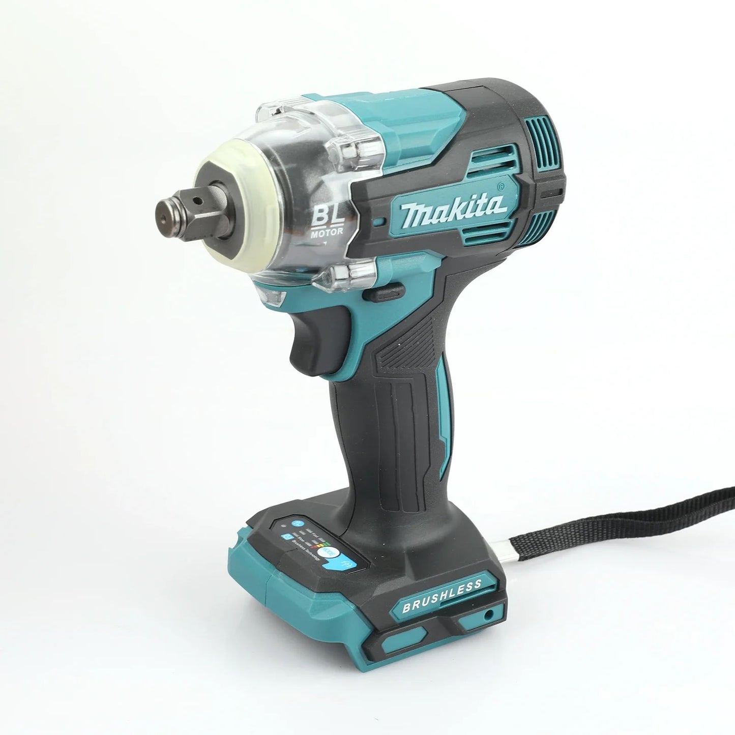 Parafusadeira de impacto a bateria Makita TW004G, parafusadeira elétrica sem escova, furadeira recarregável para bateria Makita 18V